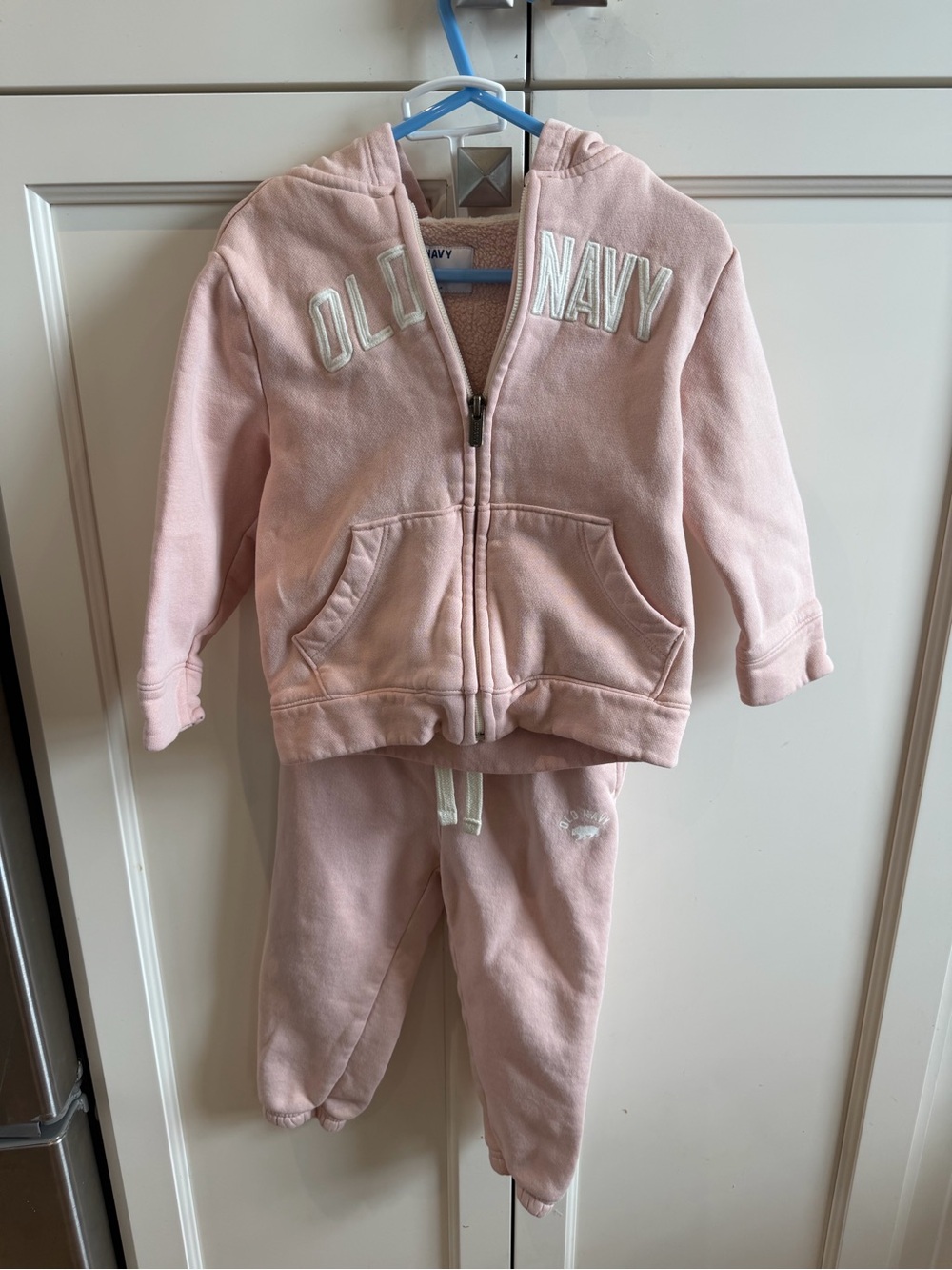 Old Navy 2t Pink Kids Hoodie & Jogger Set